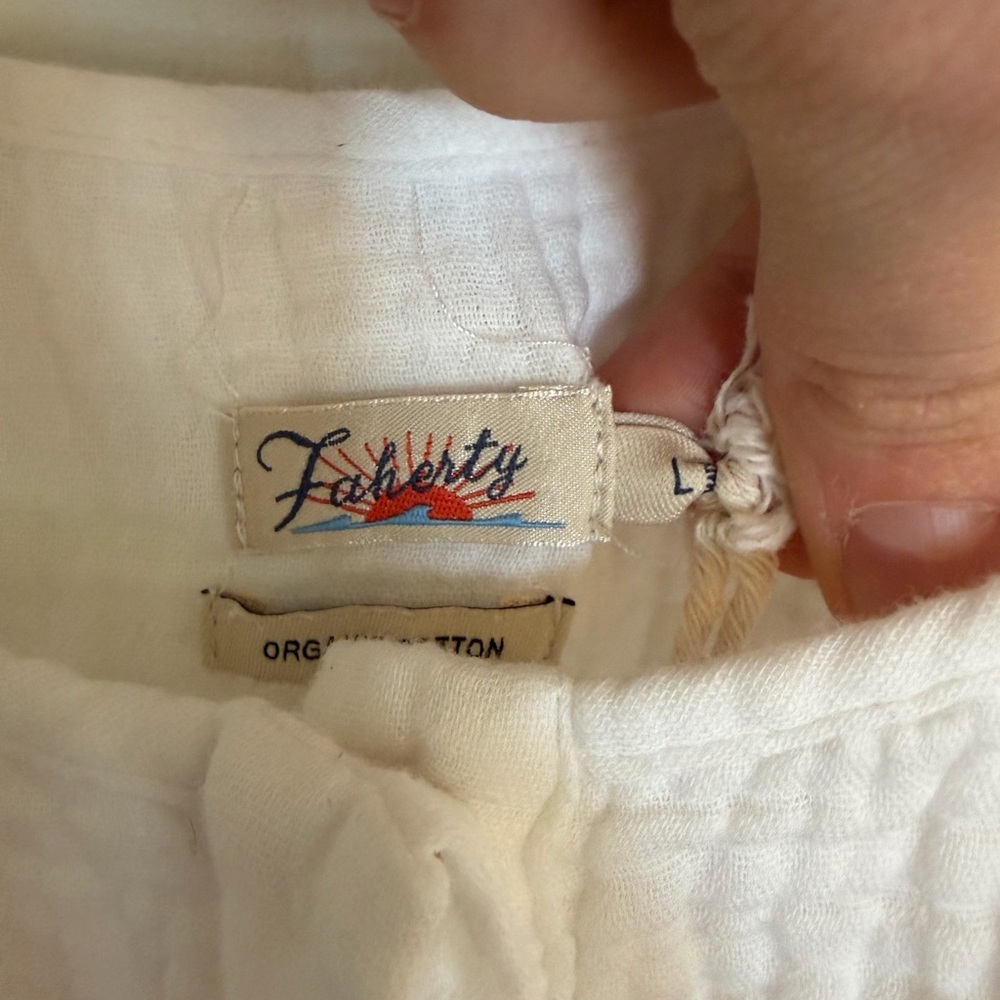 FAHERTY Dream Cotton Leila Jumpsuit Large - Picture 7 of 9
